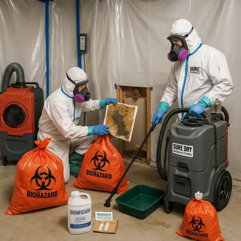 Contaminated Water Handling Protocols process in Bellbrook, OH