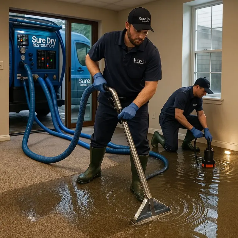 Water Extraction and Removal process in Bellbrook, OH
